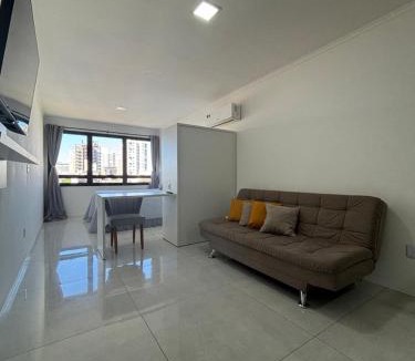 Passo da Areia Apartment | Loft moderno e completo a 200m do Consulado Americano