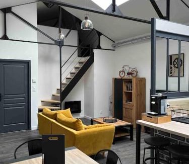 Vierzon House | Loft relais Cœur de France climatisé