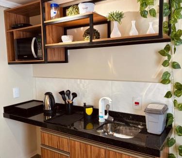 Santa Cruz Apartment | LOFT SMART, MINI-CASA, colchões com massagem, mobiliado e aconchegante