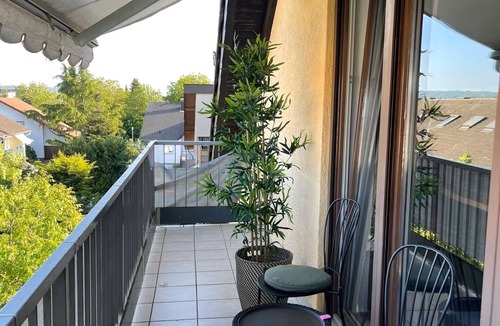 Karlsdorf-Neuthard Apartment | Loft with Fireplace – a Charming and Unique Apartment
