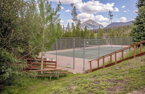 Wildernest Condo | Lofty condo with beautiful mountain & lake views plus wood fireplace