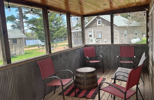 Tomahawk Cabin | Log Cabin on Lake Alice & ATV/UTV Trails, Sister Bear 2-Bedroom