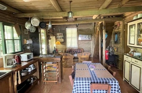 Desamparaditos Cabin | Log cabin. Wooden soul dressed in jungle pet friendly