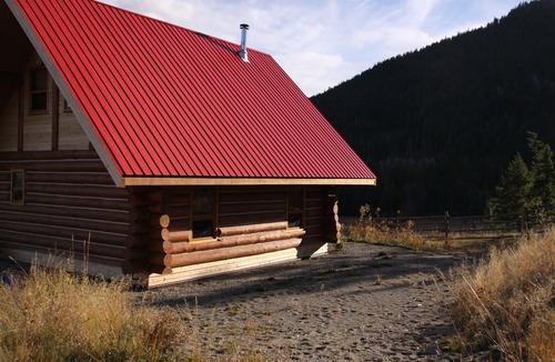 Cherryville Ski Chalet | Log Chalet with private lake in the wilderness area