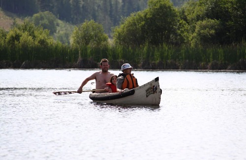 Cherryville Ski Chalet | Log Chalet with private lake in the wilderness area