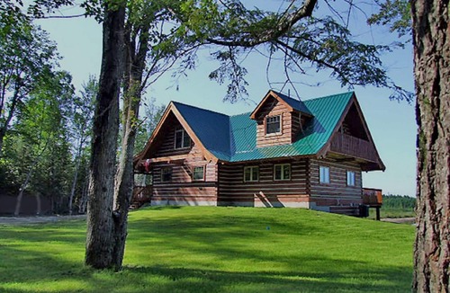 Irondale Cottage | Log Home On Private Lake With 300 Acres, 8 Km Of Nature Trails And Inground Pool