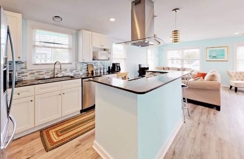 Kure Beach Cottage | Loggerhead Surf - Newly Updated Cottage, 2 Blocks to Beach, Grill, Pet Friendly w/Fenced Yard