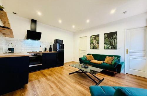 Romorantin-Lanthenay Apartment | Logis d Esmeralda centre-ville-arrivee auto- Clim
