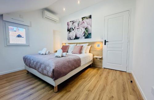 Romorantin-Lanthenay Apartment | Logis d Esmeralda centre-ville-arrivee auto- Clim