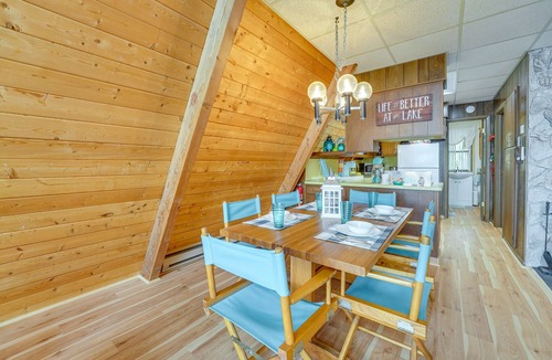 Fountain Cabin | Long Lake Cabin w/Kayaks, Private Beach & Dock!