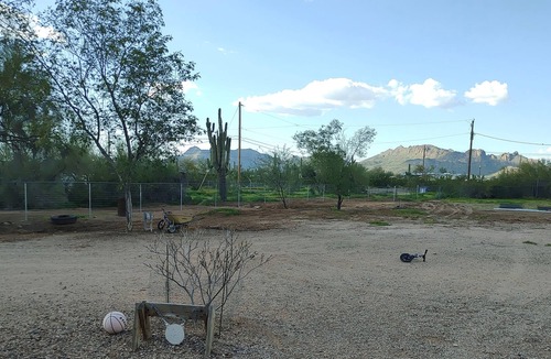 Apache Junction House | Long term RV spot at the edge of town.