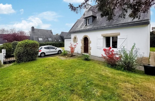 Lanester House | Look forward to a relaxing vacation in this vacation home not far from the sea.
