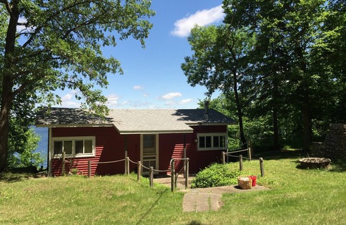 Clitherall Cabin | Looking for a secluded lake cabin? 5+ acres, 400’ shoreline on Stuart Lake!