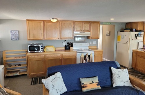Oscoda Cottage | Loon Lodge - Super Cute, Lakefront, Bonfire Ring, and Private Dock!