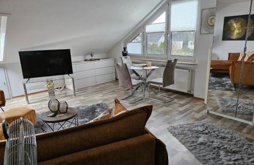Karthause Apartment | Lounge 4 Singleapartment, Klimaanlage