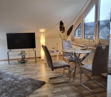 Karthause Apartment | Lounge 4 Singleapartment, Klimaanlage
