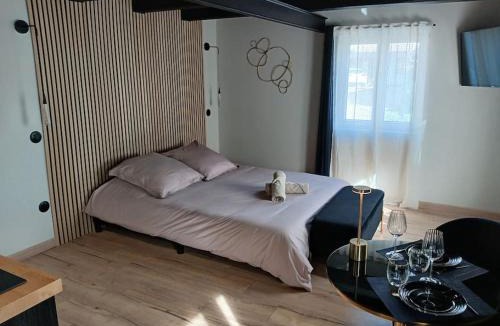 Betschdorf Apartment | Love room Saphir- Balnéo & Sauna Privés