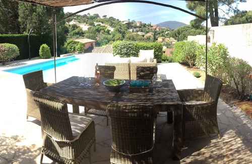 Sainte-Maxime House | Lovely 2 bed house with its own Private Heated Pool 8m x 4 m . Beach 1.5 K .
