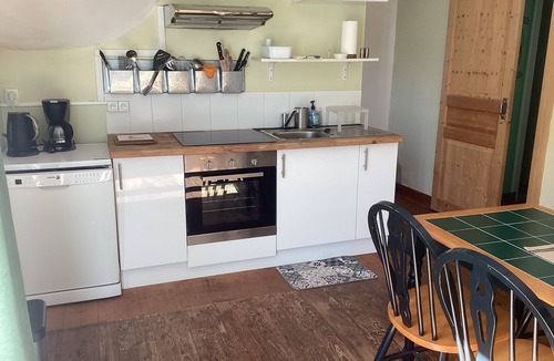 Mortain Apartment | Lovely duplex apartment with sunny terrace.5 minutes from voie verte.