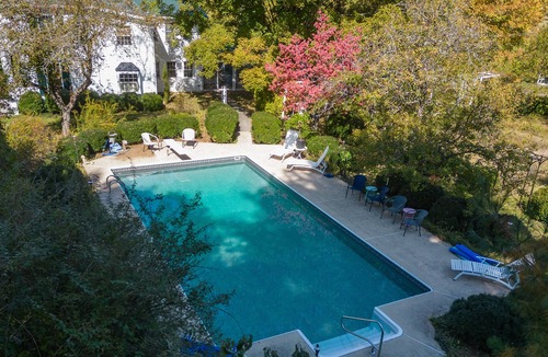 Rockbridge Baths House | Lovely Gardens with lots of solitude. Inground pool. Minutes to Lexington VA.