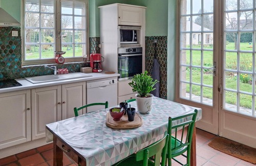 Plelan-le-Petit House | Lovely home in Plélan-le-Petit with WiFi