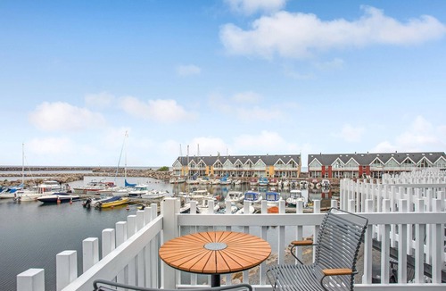 Hasle House | Lovely home in Hasle with house sea view