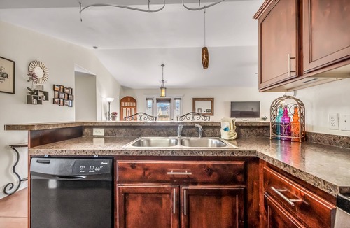 Moab South Valley House | Lovely home w/shared seasonal pool/hot tub & beautiful desert views