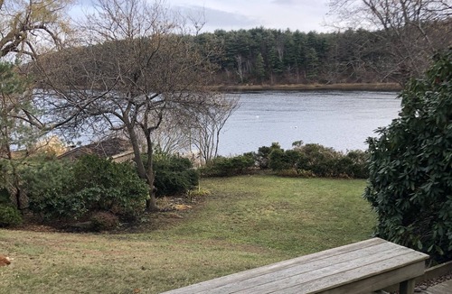 Amesbury House | lovely riverfront home with private dock/boathouse on the banks of the merrimack