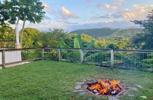 Playa Fortuna House | Lucky Luquillo Solar El Yunque & Beach Retreat - 360° Ocean & Rainforest Views
