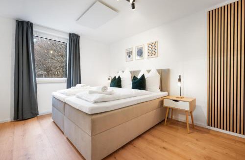 Ludwigsburg Apartment | LudwigsCozyEscape - Ruhiges Design-Apartment mit Balkon & Parkplatz, 4 Gäste, SmartTV in jedem Zimmer, Highspeed WLAN, Workspace, 24h Self Check-in
