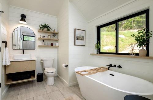 Balsam Grove Ski Chalet | Luminous A-Frame Sanctuary near Pisgah National Forest in North Carolina