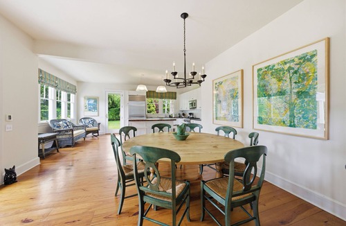 Bridgehampton House | Lushly Landscaped, Light and Spacious Family Home with a 65' Pool