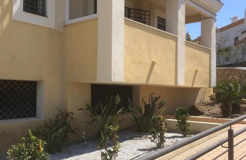 Caleta de Velez Apartment | "Lux Apartm BEAUVIVIR" with Shared Pool, Garden & Private Terrace