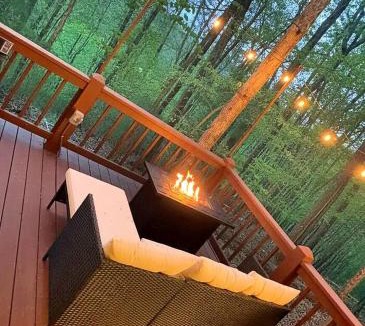 Blue Ridge House | Luxe Blue Ridge Cabin: Hot Tub, Theater, Dogs OK