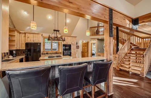 Blue River House | Luxe BlueRiver Home, Private Movie Theater, Billiards, Hot Tub, Heated Garage