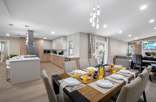 Palm Harbor House | Luxe Getaway w/Pool, Games & Fun Vibes
