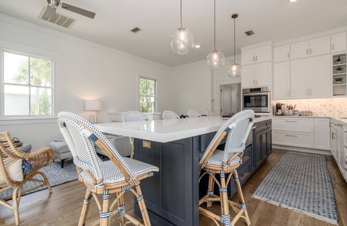 Rosemary Beach House | Luxe gulf side living between Rosemary & Alys - walk to beach & oceanfront pool