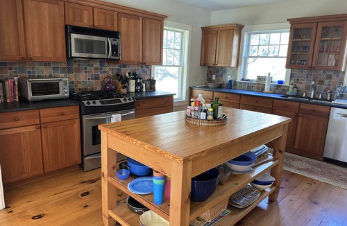 Stone Ridge House | Luxe Hudson Valley getaway with pool, sauna, and double porch
