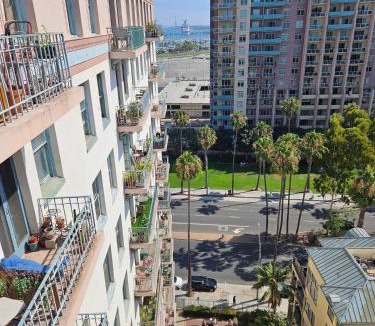 East Village Apartment | Luxe Suite Convention Center Partial Ocean View with Free Parking