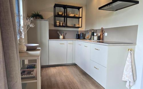 Schin op Geul House | Luxe Tinyhouse Saffraan met privé hottub