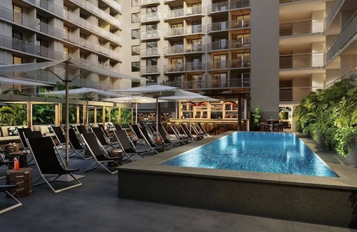 Waikiki Hotel | Luxe Two Queens with Lanai and Sleeper Sofa, 2 Units, Romer House Waikiki