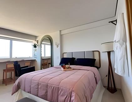 Barra de Jangada Apartment | Luxo Boho: Hidro |Alexa |Piscina | Led e +