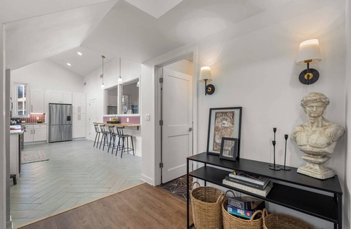 Bay View House | Luxurious Bay View Craftsman with Hot Tub Oasis