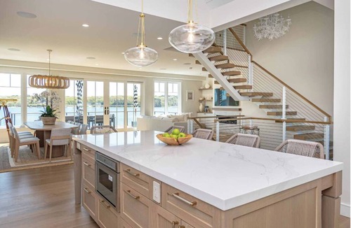 Tisbury House | Luxurious Beachfront Haven w/Private Dock & Views