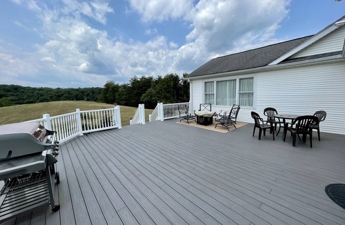 Berkeley Springs House | Luxurious country home. 120 acres. 5 Bedrooms. Basement game room. Fitness Rm.