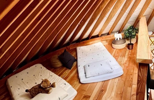 Carson Cabin | Luxurious Creekside Yurt with Stargazing Dome & Firepit near Carson, Washington