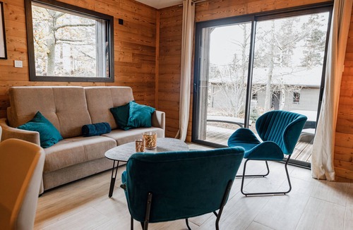 Le Chambon-sur-Lignon Cottage | Luxurious Lodge with Private Jacuzzi, Pool, and Gym Access near Chambon-sur-Lignon Golf Course
