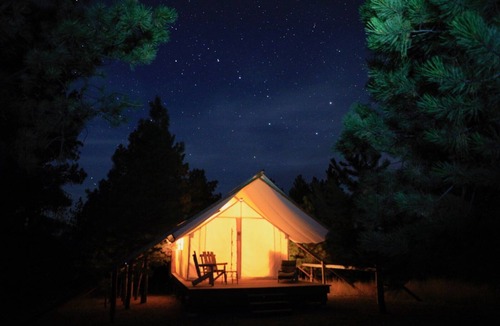 Helena Cabin | Luxurious Glamping With Complete Privacy & 360° Views of the Rocky Mountains