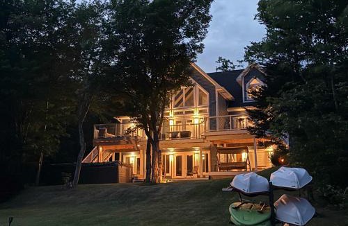 Humber Valley Ski Chalet | Luxurious Lakeside Chalet with Swim Spa