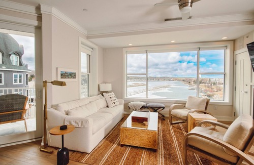 Bay Harbor Condo | Luxurious Starboard Suite 303 in Bay Harbor, MI with stunning marina views.